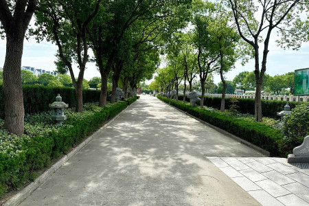 双凤纪念园景观图