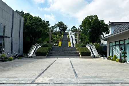 名流陵园景观图