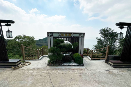 名流陵园景观图
