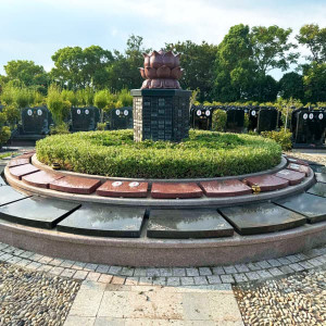 上海市青浦区至尊园生态葬花坛葬墓型6号