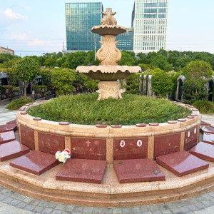 上海市青浦区至尊园生态葬花坛葬墓型1号