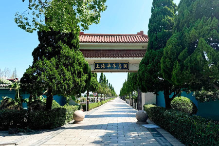 华亭息园景观图