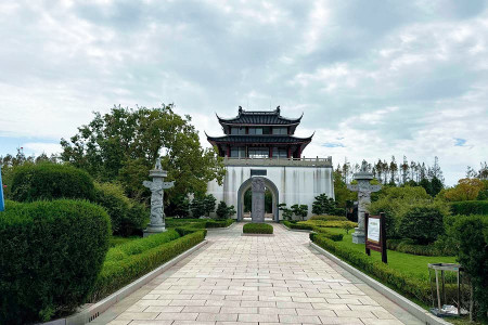 上海市奉贤区滨海古园园区建筑图