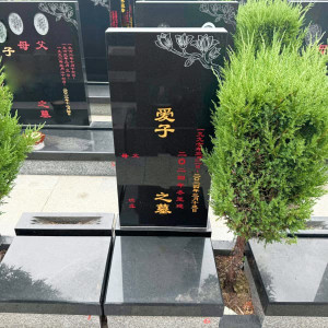 上海市松江区华夏公墓传统立碑墓型1号
