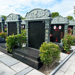 上海市奉贤区永福园陵传统立碑墓型3号