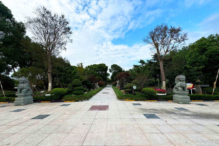 上海市奉贤区永福园陵园区环境图