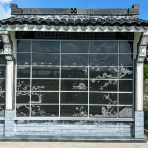 上海市浦东新区华南陵园生态葬传统壁葬墓型8号