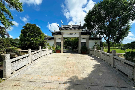 上海市崇明县瀛新园园区环境图