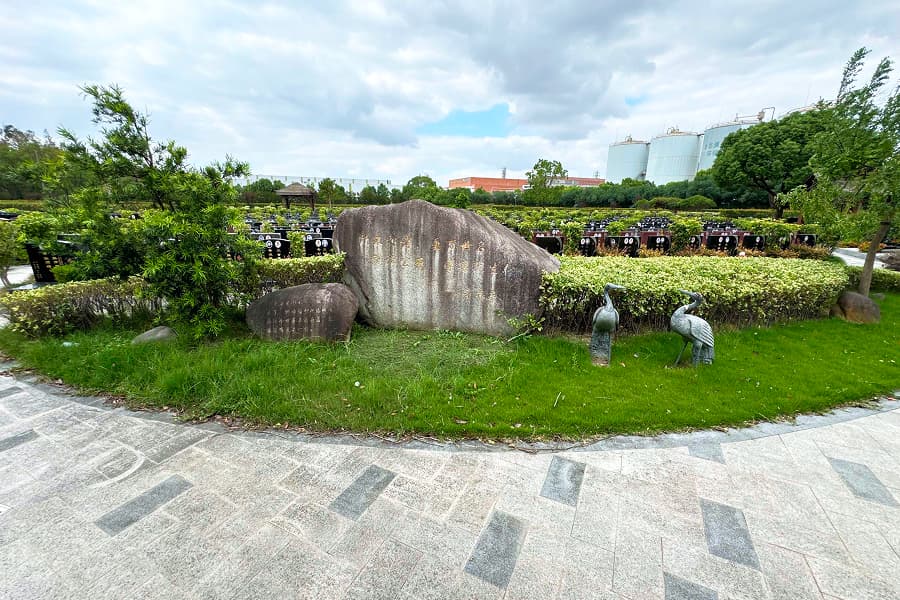 上海市浦东新区天逸静园玫瑰园园区景观图