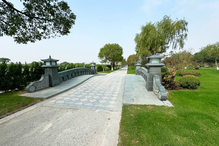 上海市奉贤区海湾园园区环境图