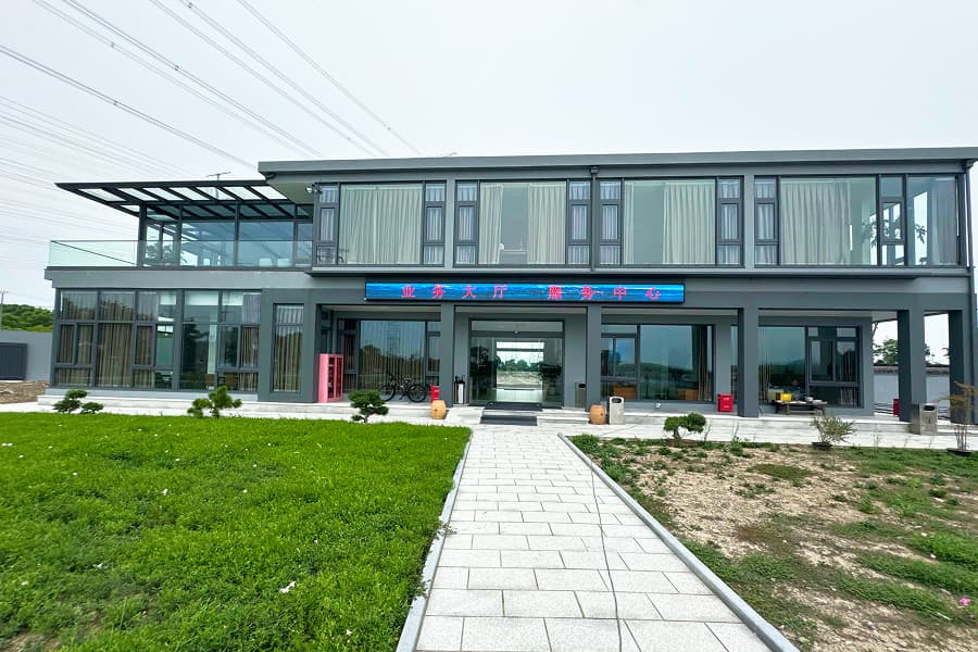 上海市松江区华夏公墓业务大厅图