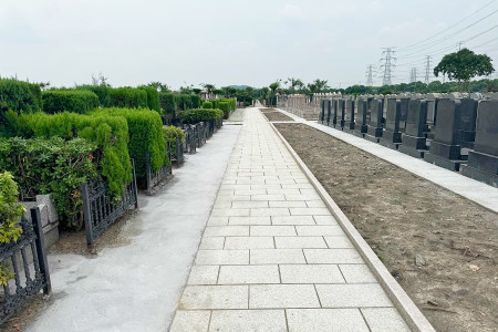上海市松江区华夏公墓墓区环境图