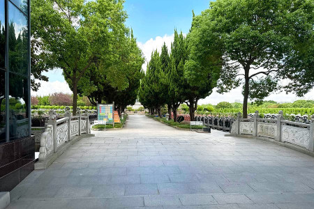 长青陵园景观图