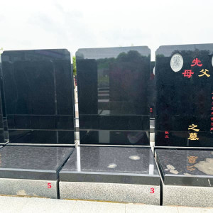 上海市松江区华夏公墓传统立碑墓型6号