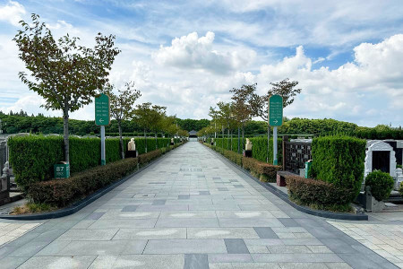 松鹤墓园墓区环境图
